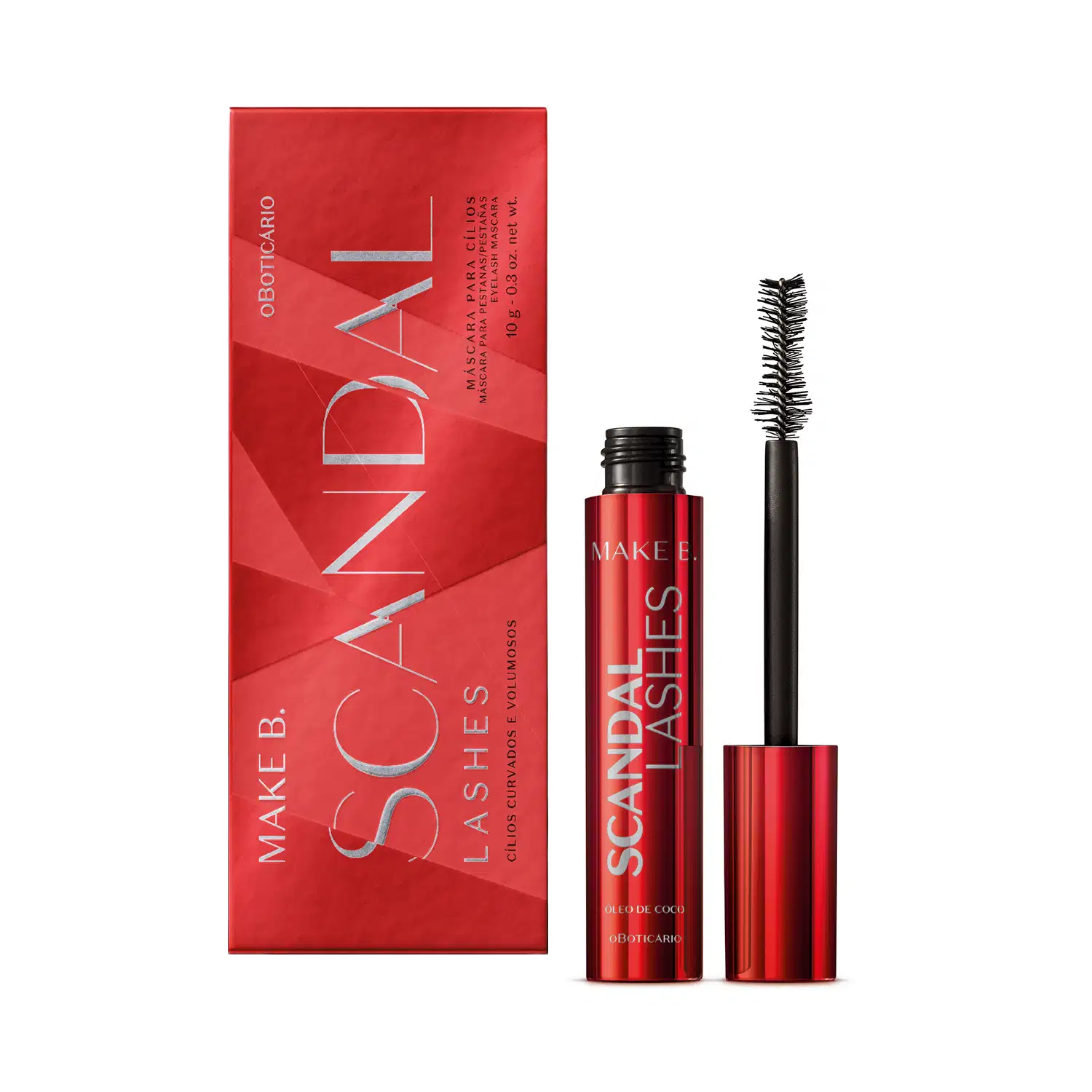 Máscara de Cílios Make B. Scandal Lashes 10g