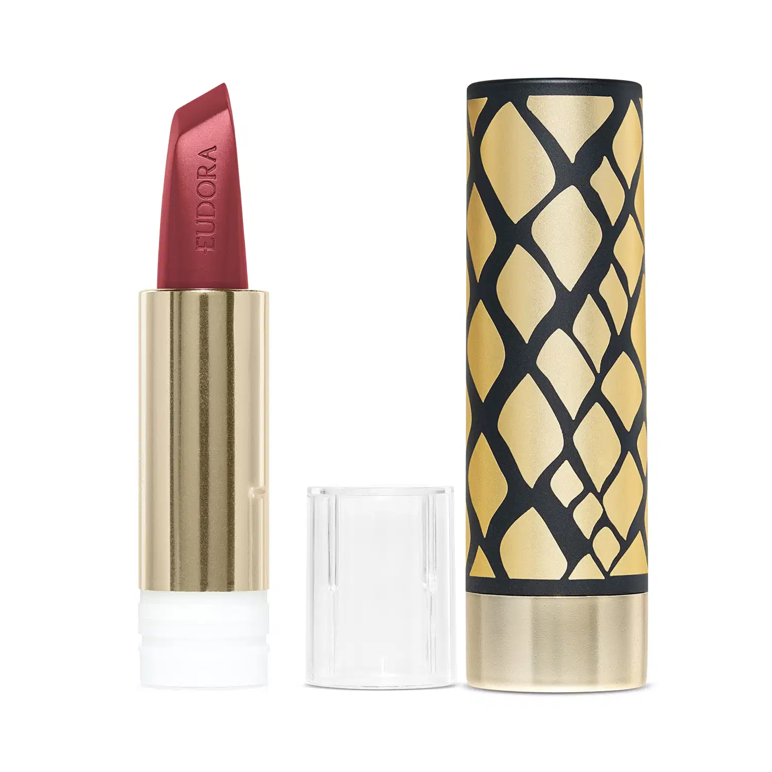 Kit Eudora Glam Amulips Malva Incomparável + Preto Chique (2 Produtos)