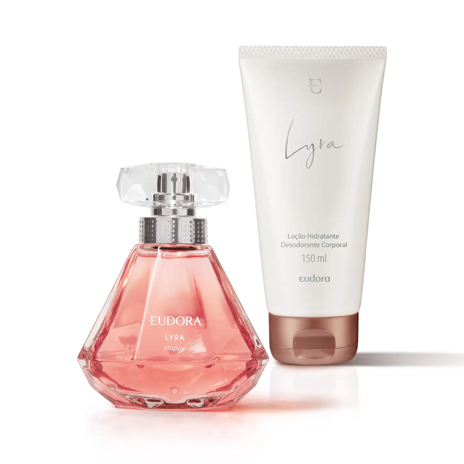 Combo Presente Lyra Happy Desodorante Colônia 75ml + Lyra Loção Corporal 150ml