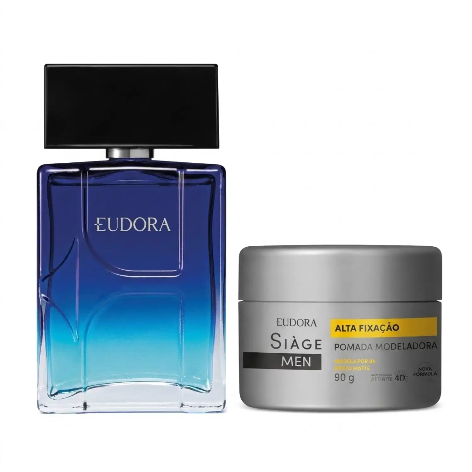 Combo Men: Eudora H Flow Desodorante Colônia 100ml + Pomada Siàge Men 90g