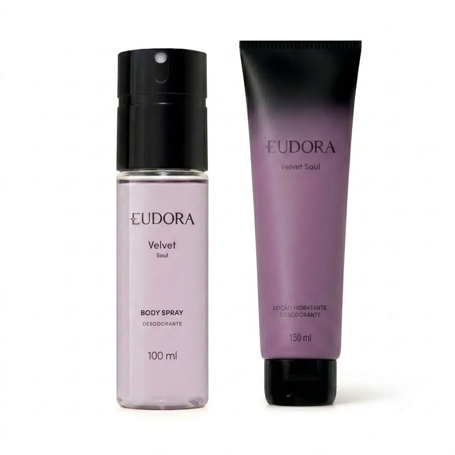 Combo Velvet Soul: Body Spray 100ml + Loção Corporal 250ml