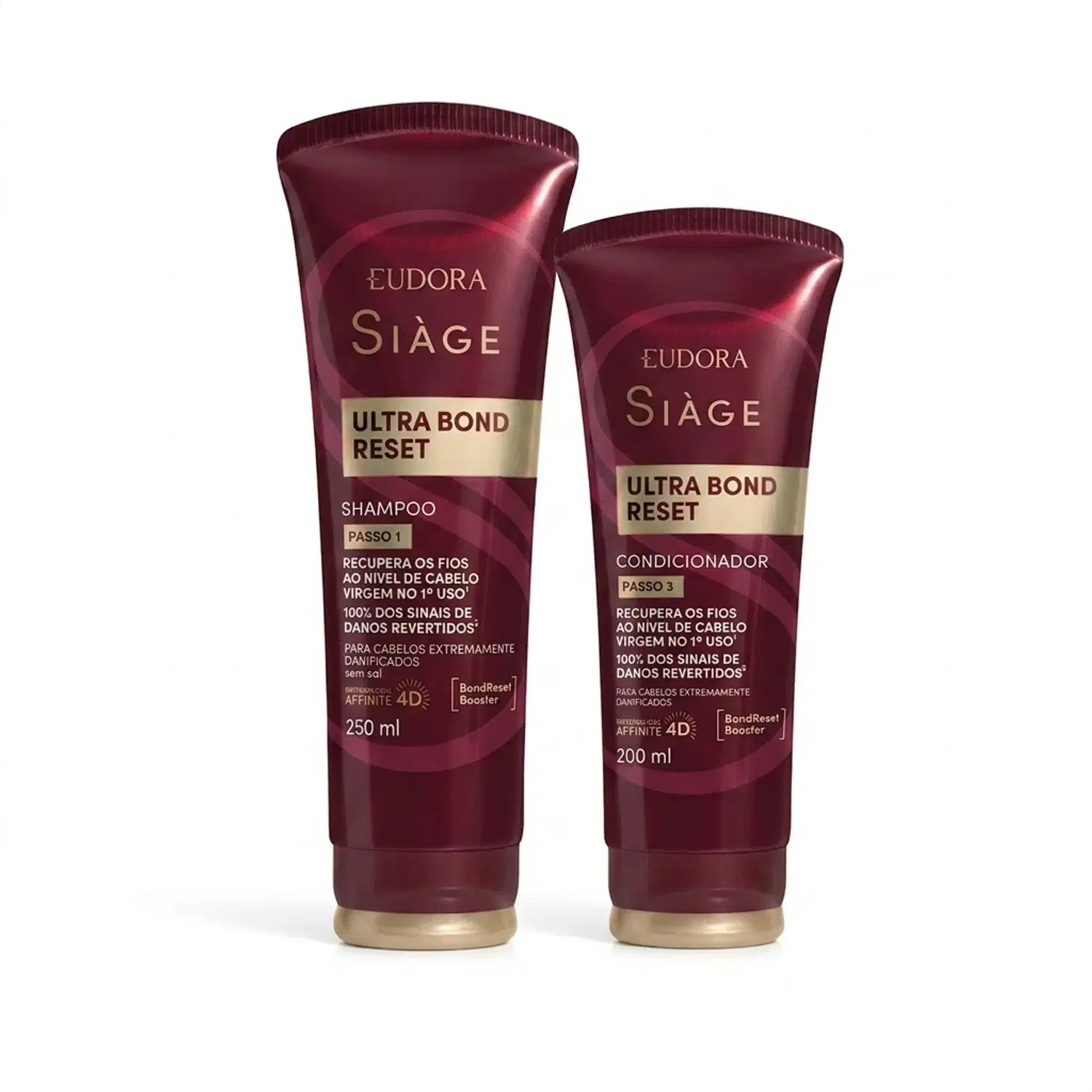 Combo Siàge Ultra Bond Reset: Shampoo 250ml + Condicionador 200ml
