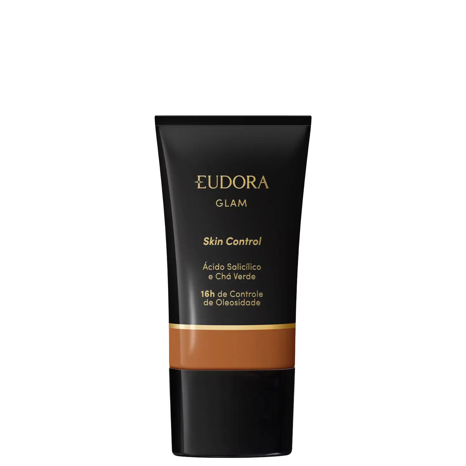 Eudora Glam Skin Control Cor 75 - Base Líquida 30ml