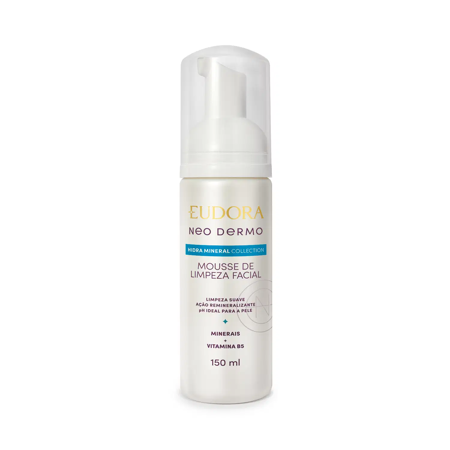 Mousse de Limpeza Facial Neo Dermo Hidra Mineral Collection 150ml