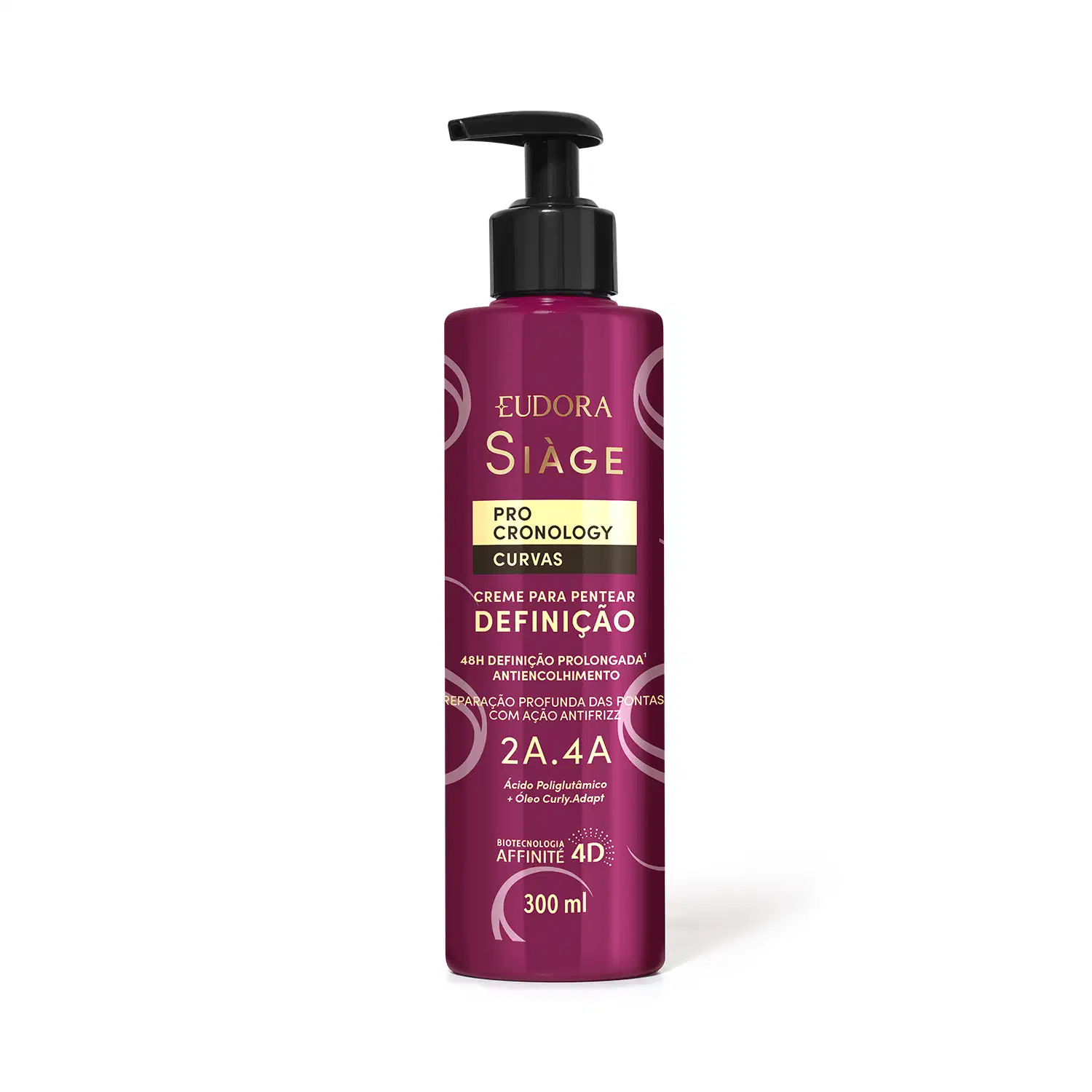 Creme para Pentear Definição Siàge Pro Cronology Curvas 300ml