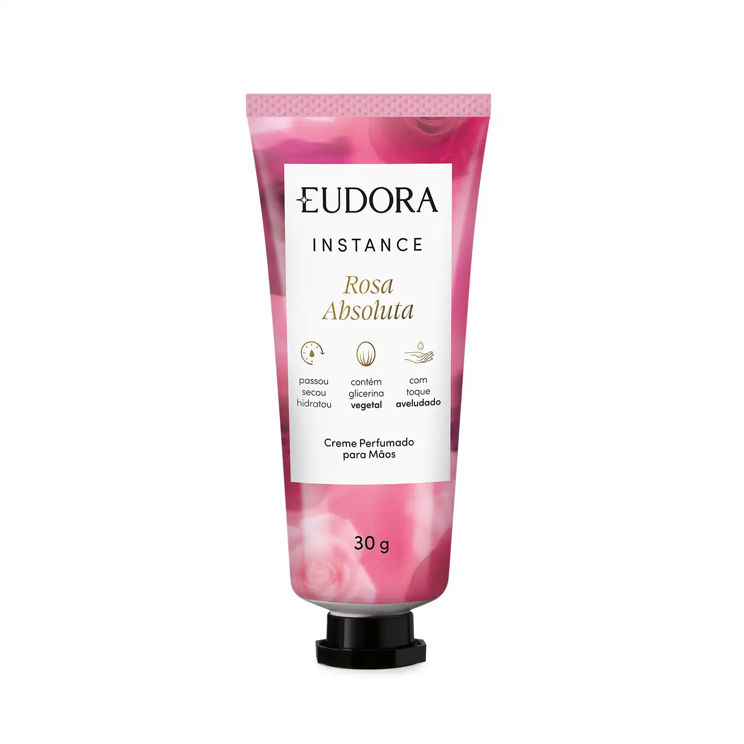 Creme Perfumado para Mãos Instance Rosa Absoluta 30g