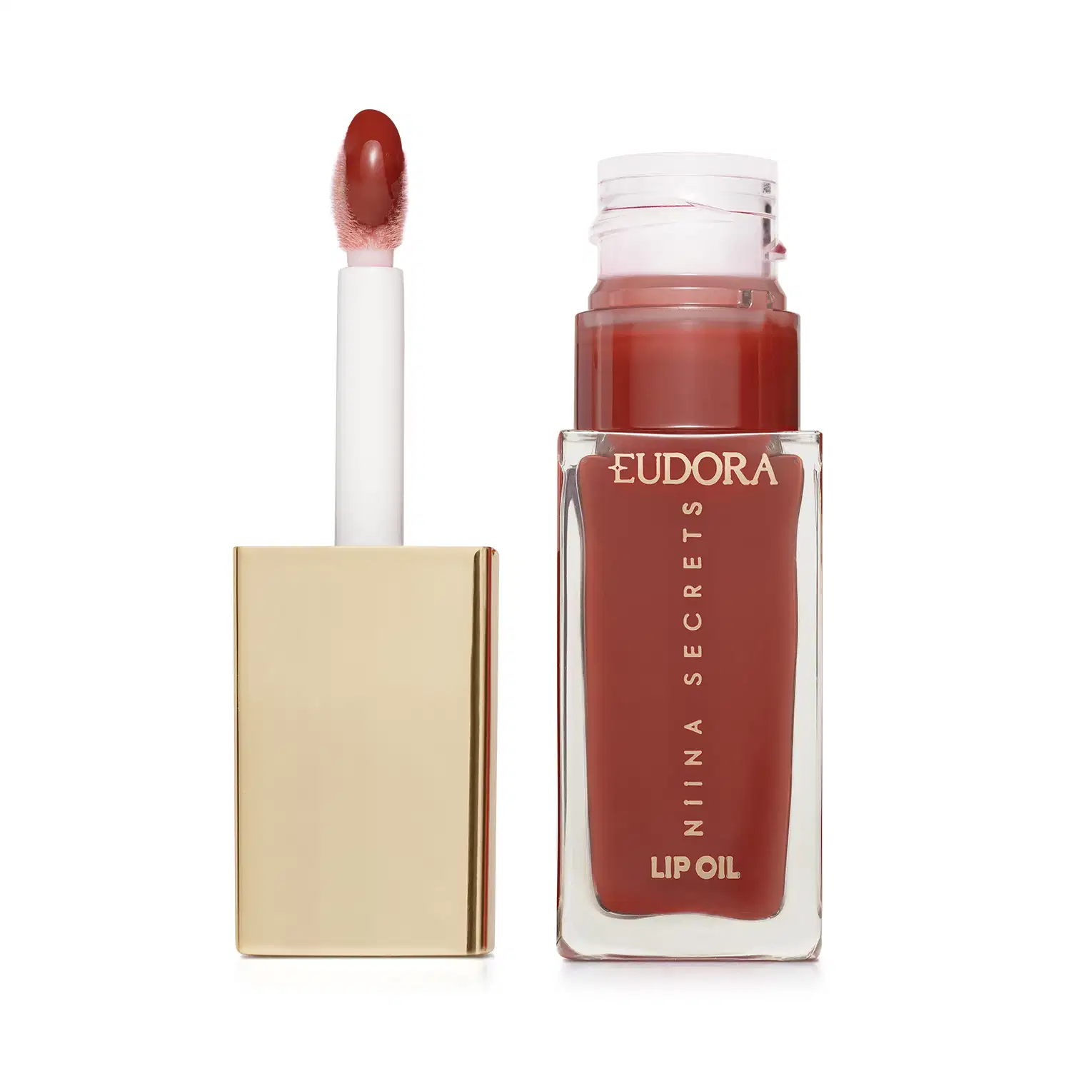 Eudora Niina Secrets Shine Flowers Rosa Magnífica - Lip Oil 7ml