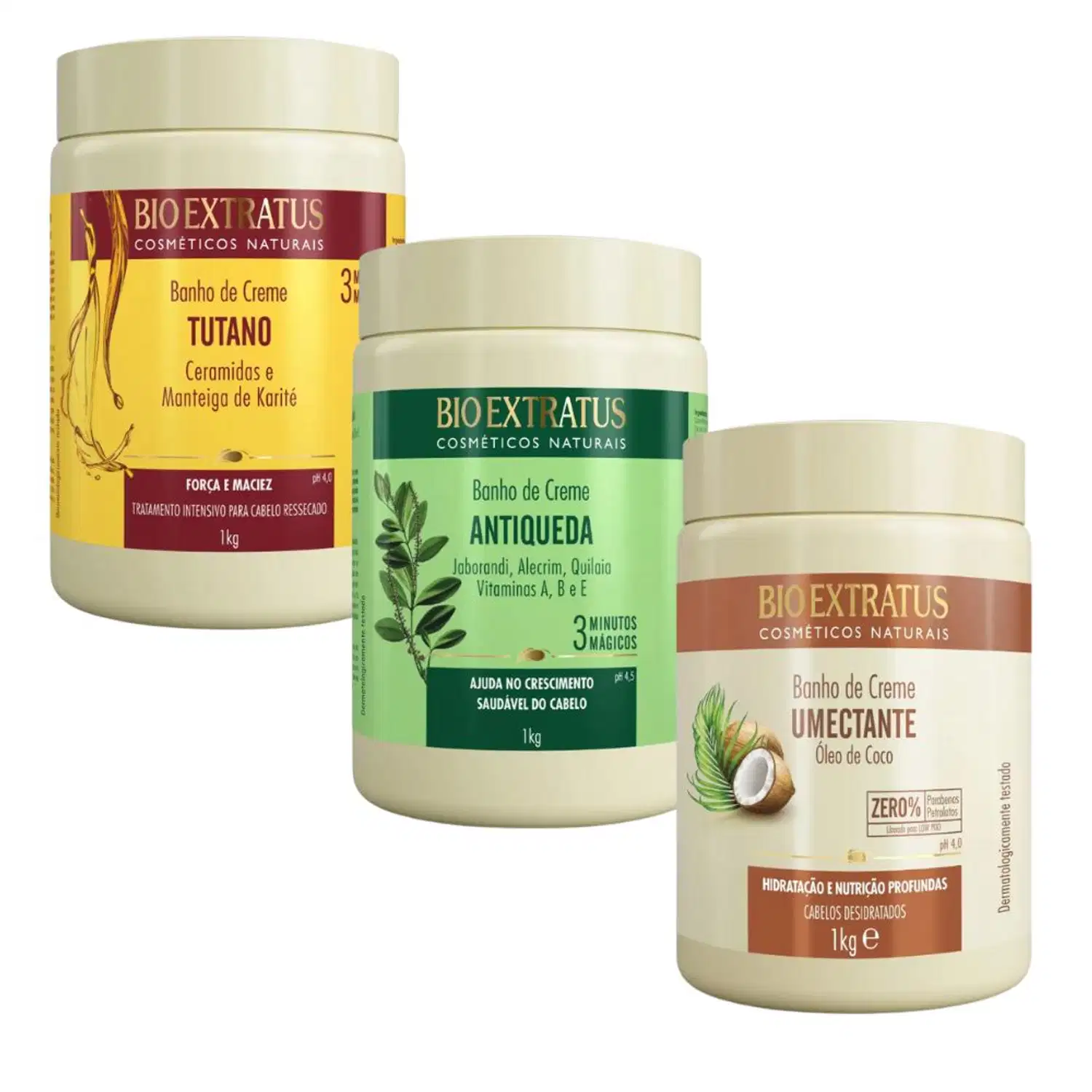 Cronograma Capilar Bio Extratus Fortalecedor 1kg