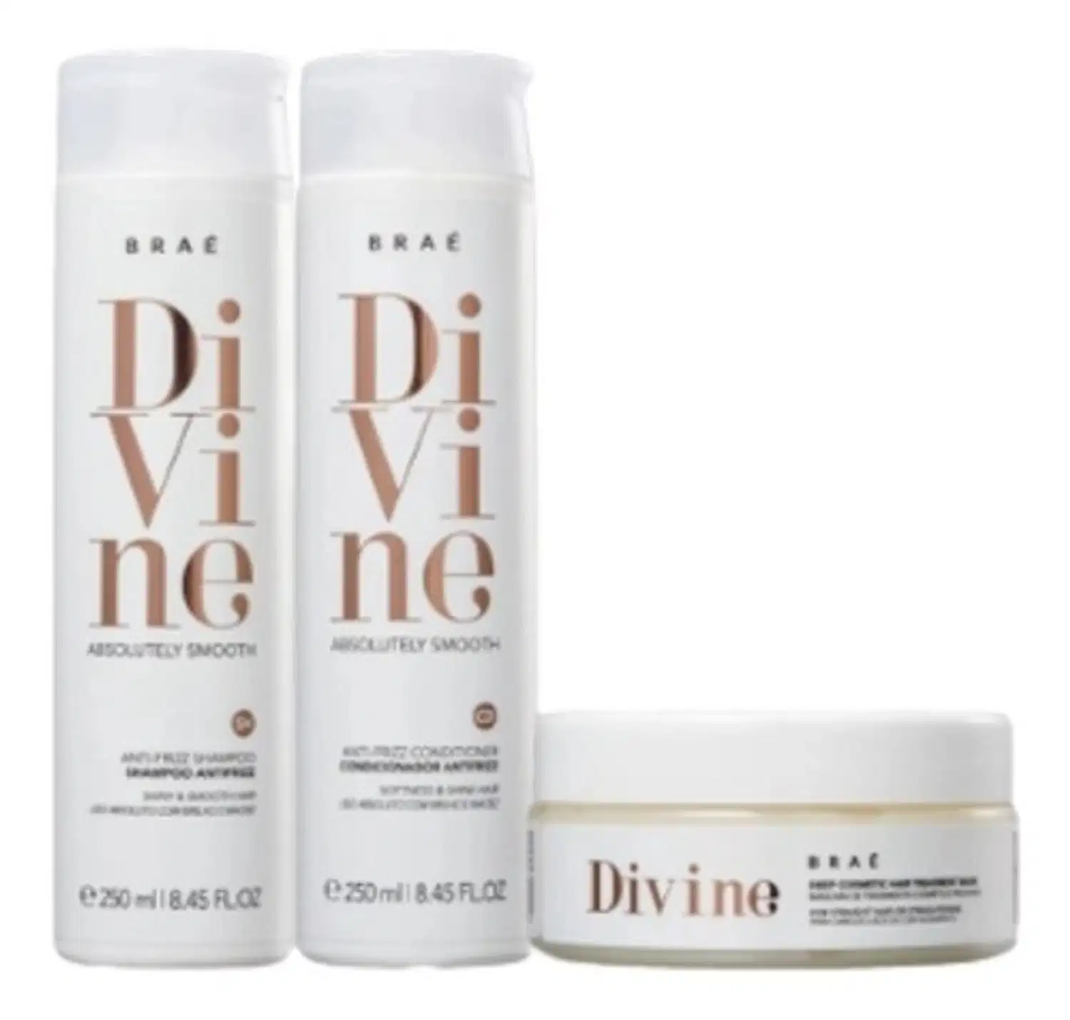 Brae Divine Kit Shampoo + Condicionador + Mascara