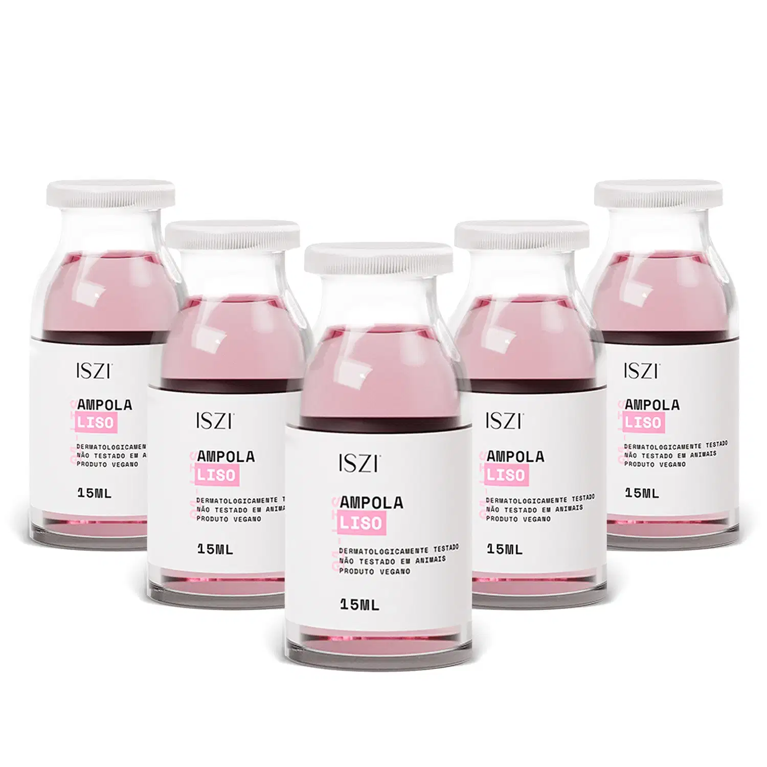 Kit 5 Ampolas Liso - Tratamento Antifrizz