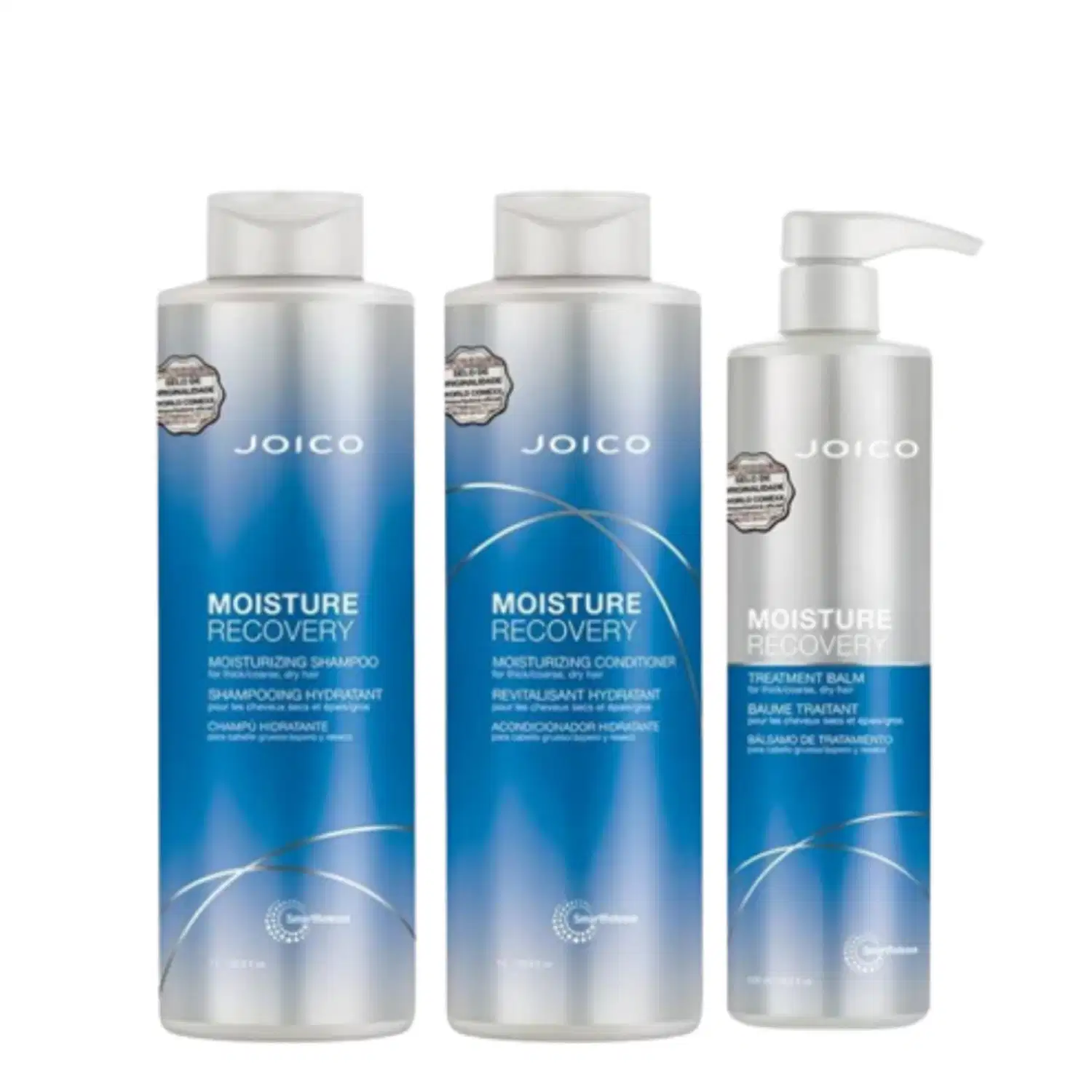 Kit Joico Moisture Recovery Trio Salon (3 Produtos)