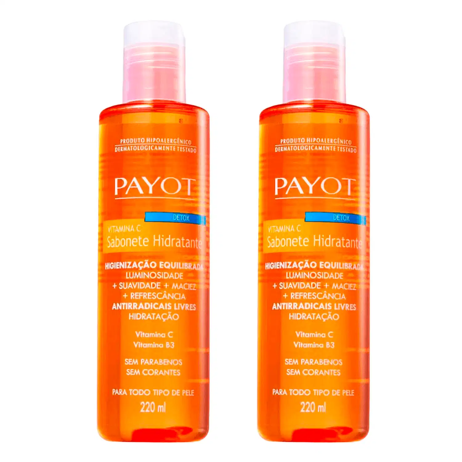 Kit Payot Vitamina C 2 Sabonete Hidratante 220ml