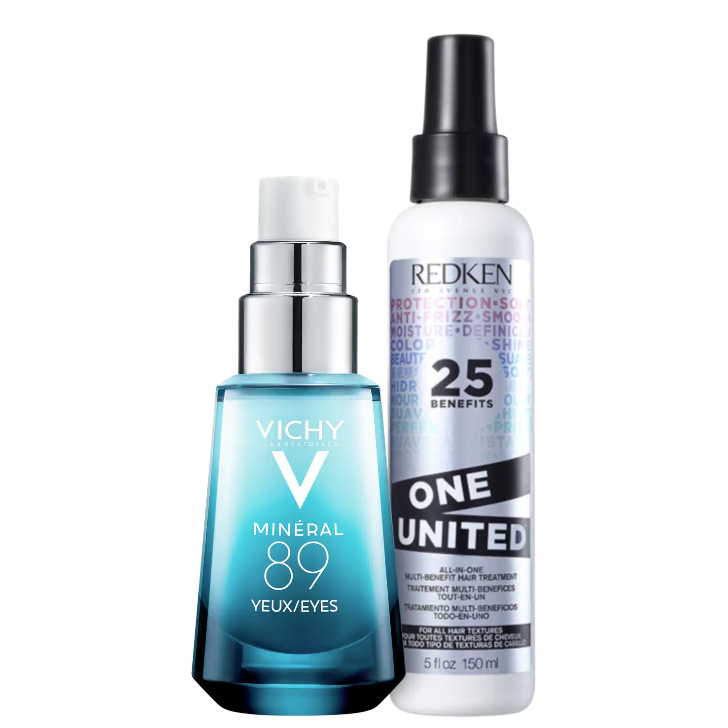 Kit Beleza na Web Redken One United 25 Benefits & Vichy Minéral 89 Olhos (2 Produtos)