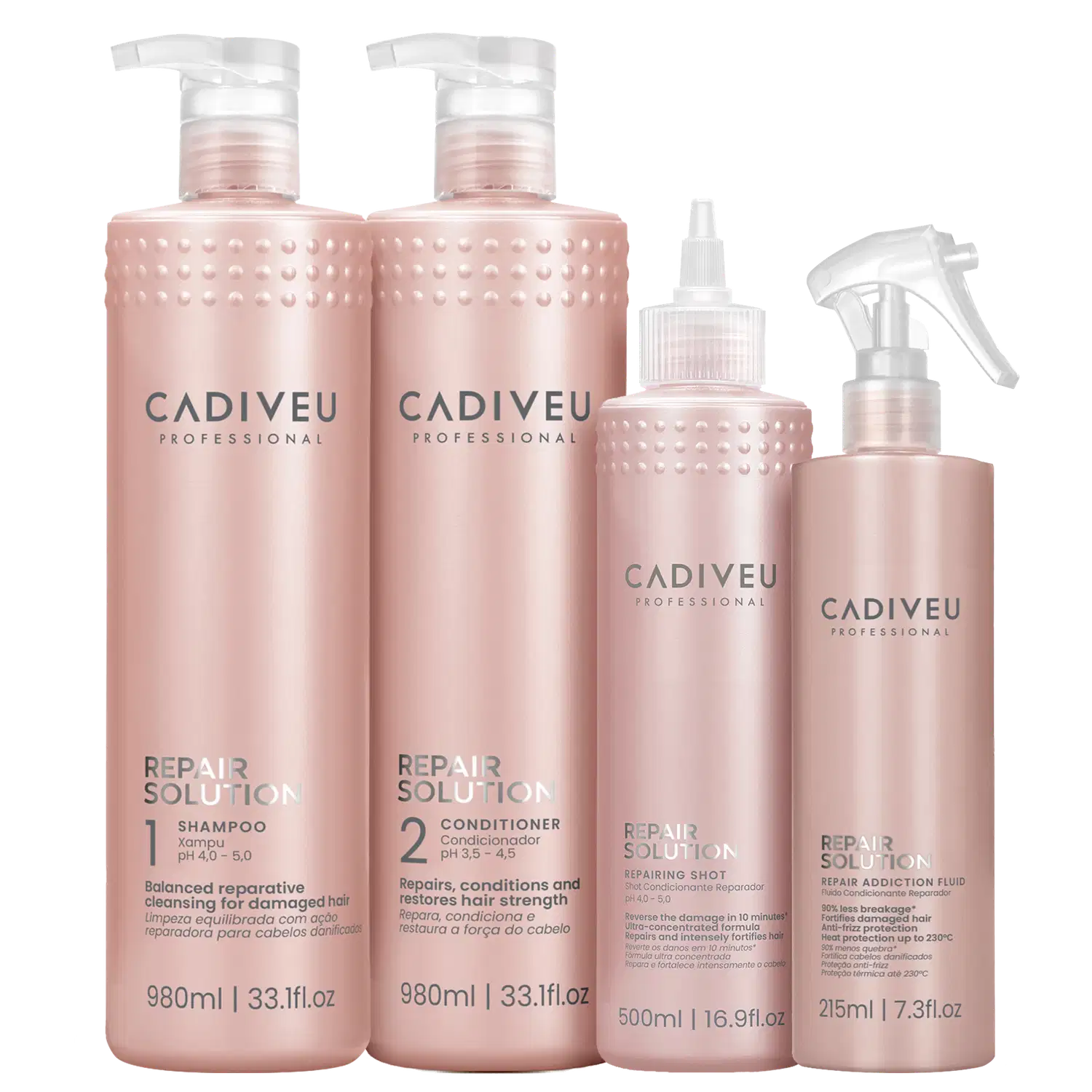 Kit Cadiveu Professional Repair Solution Super (4 Produtos)