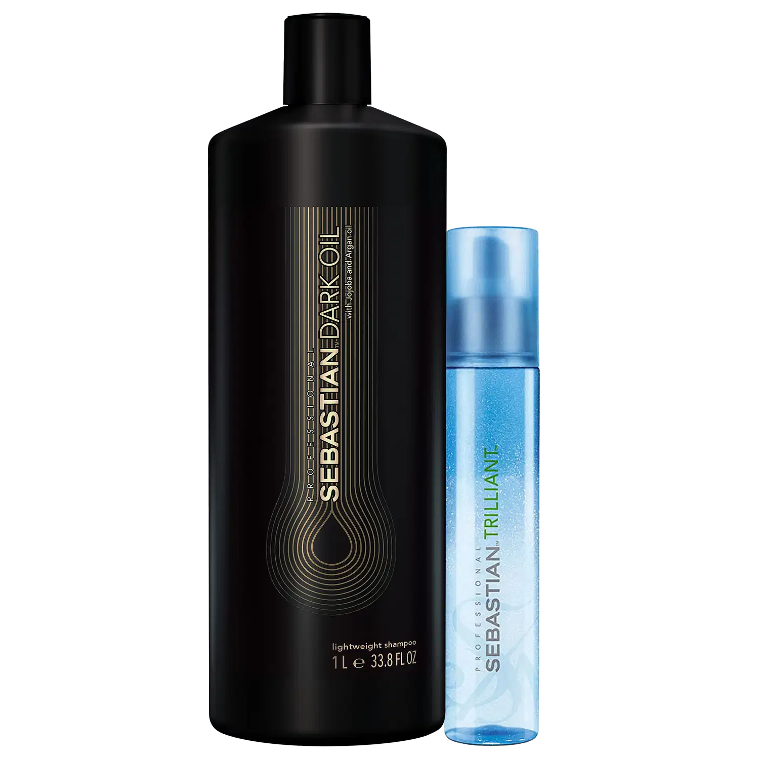 Kit Sebastian Professional Flaunt Trilliant + Dark Oil Shampoo (2 Produtos)