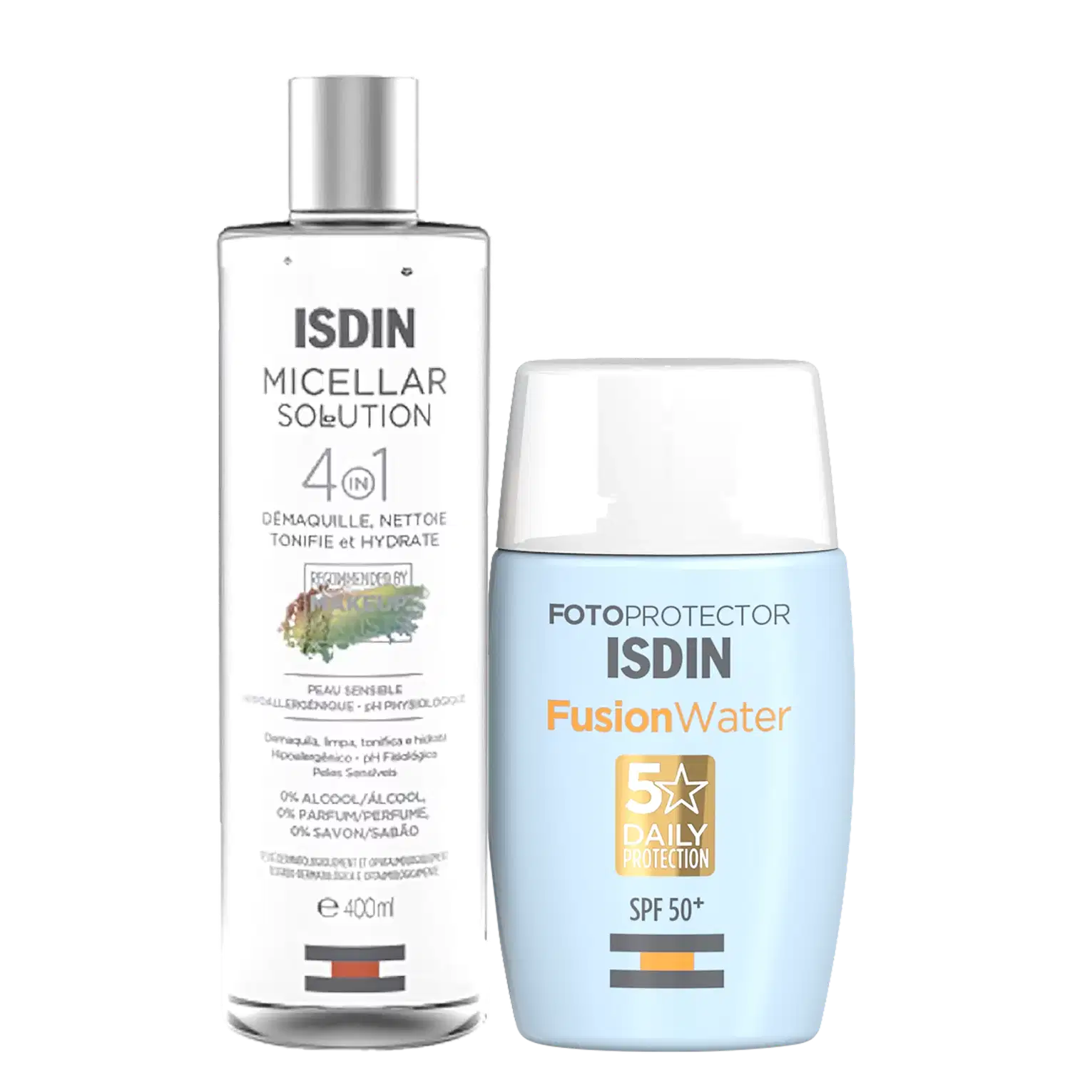 Kit ISDIN Limpeza e Proteção Fusion Water (2 Produtos)