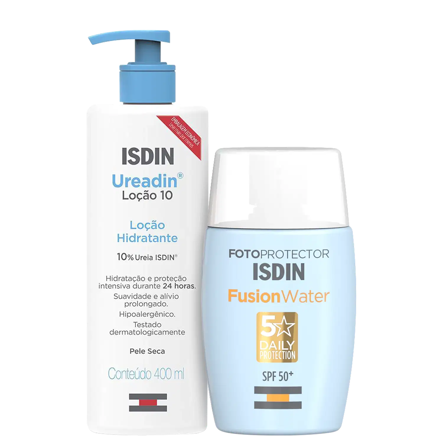 Kit ISDIN Hydration Ureadin 10 Fusion Water (2 Produtos)