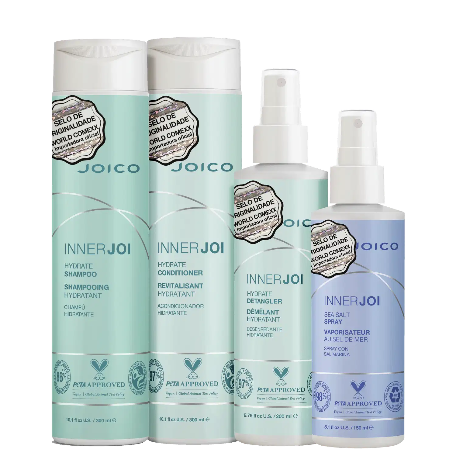 Kit Joico InnerJoi Hydrate Sea Salt (4 Produtos)
