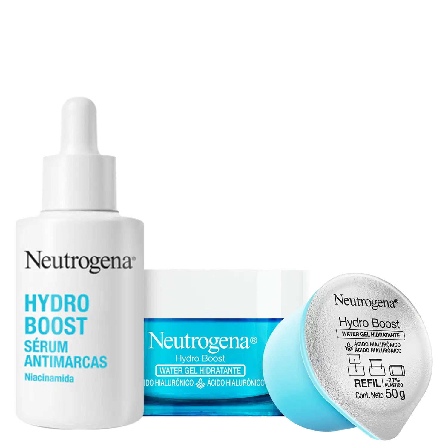 Kit Neutrogena Hydro Boost Duo Refil (2 Produtos)