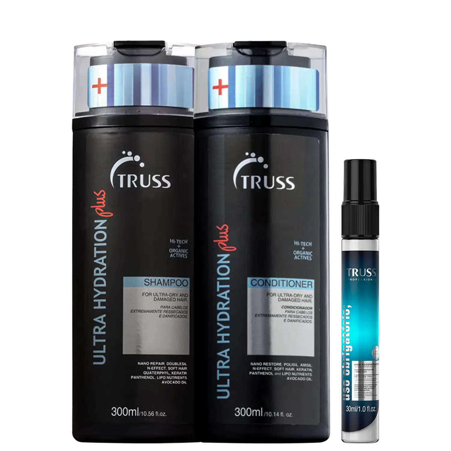 Kit TRUSS Uso Obrigatório + Ultra Hydration Plus Trio (3 Produtos)