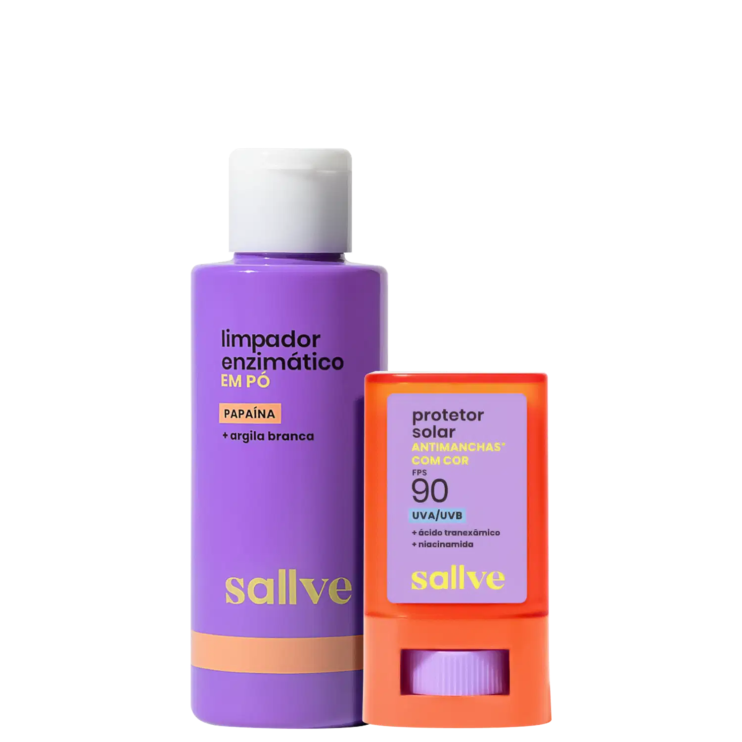 Kit Sallve Dupla Queridinhos da Rede Vizinha Com Cor 5 (2 Produtos)