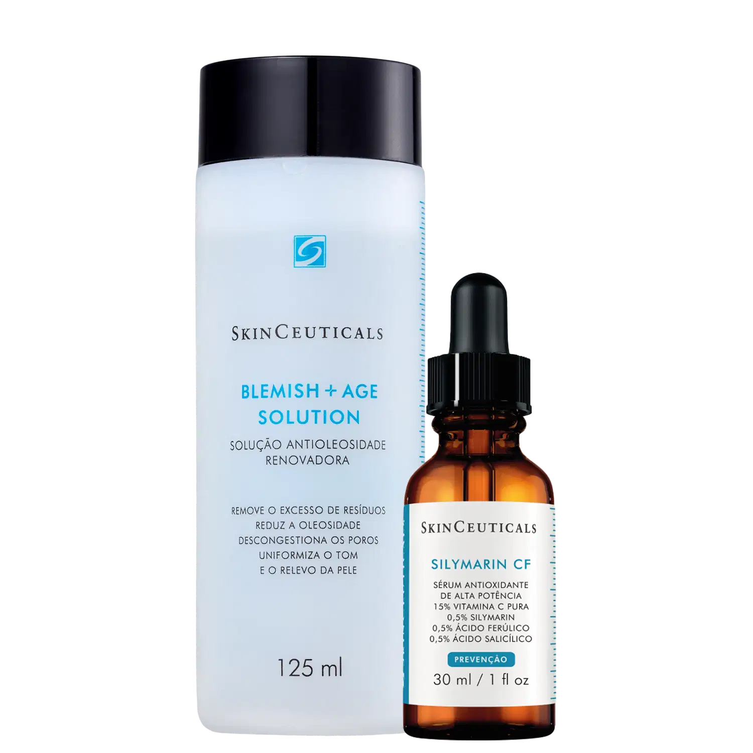 Kit SkinCeuticals Duo Silymarin CF + Blemish Age Solution (2 Produtos)