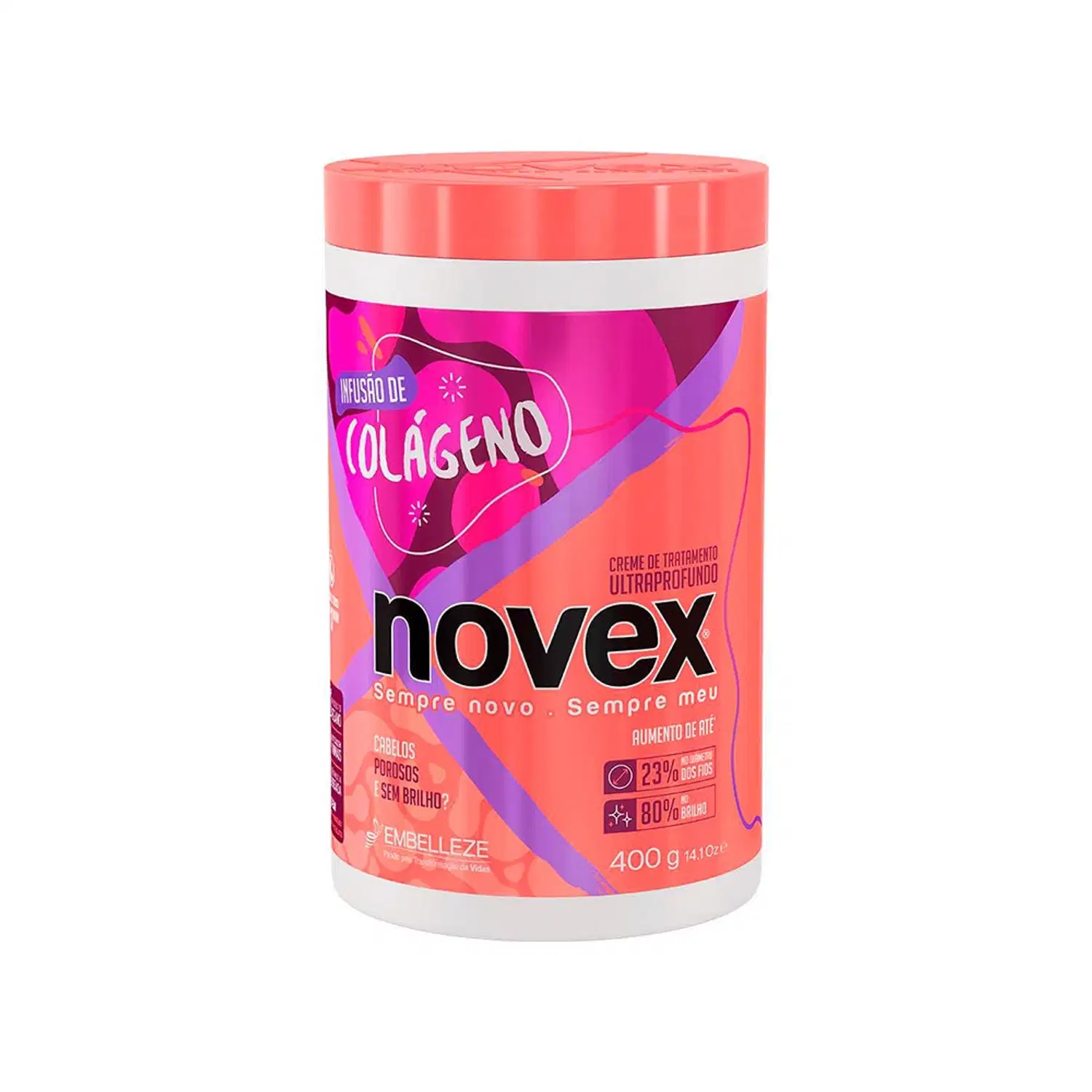Embelleze Novex Infusão de Colágeno - Creme de Tratamento 400g