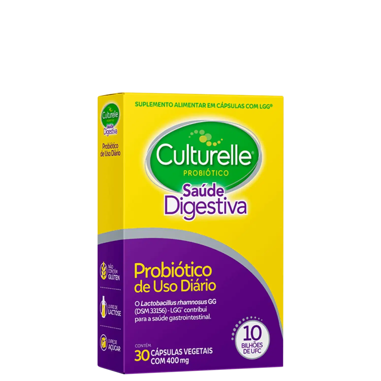Culturelle Saúde Digestiva - Probiótico (30 Cápsulas)