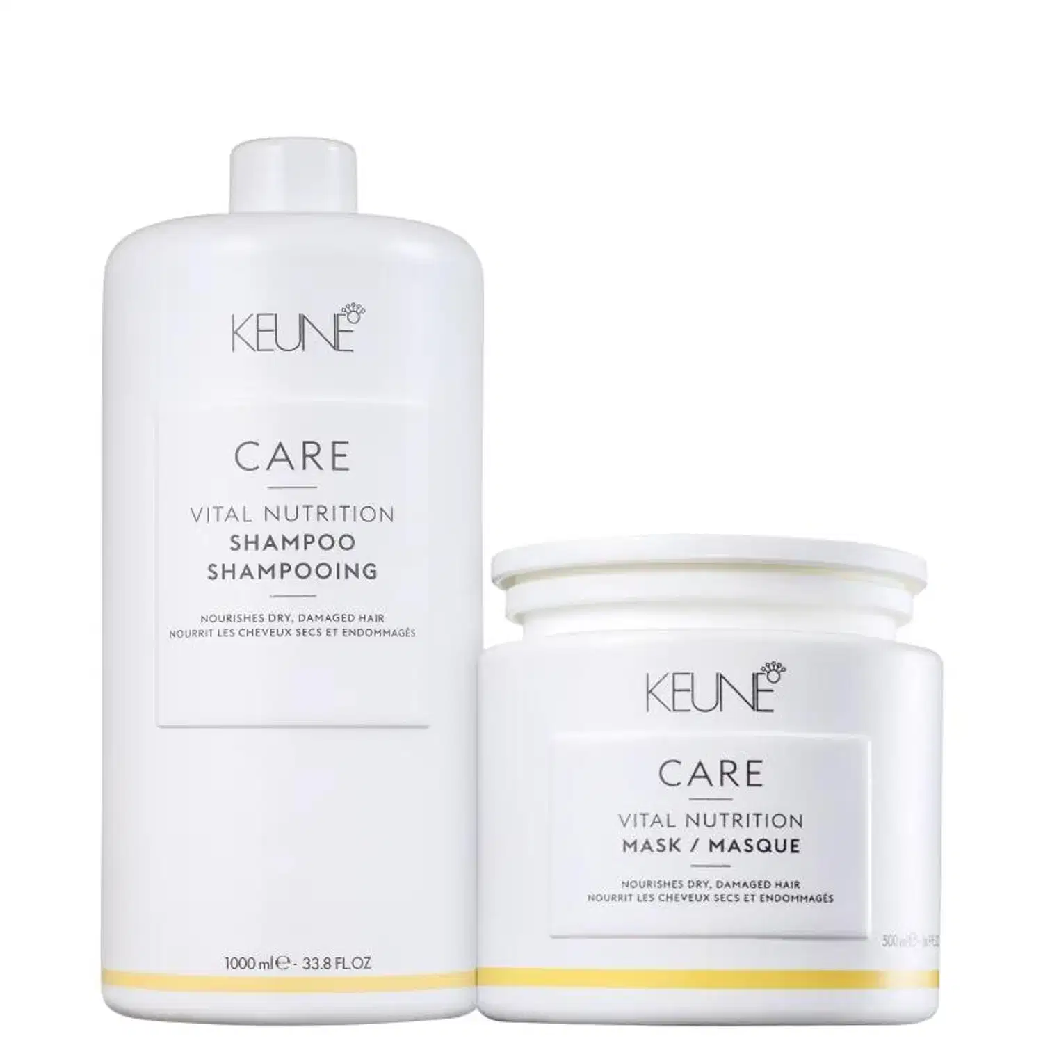 Kit Keune Care Vital Nutrition Limpeza e Nutrição (2 Produtos)