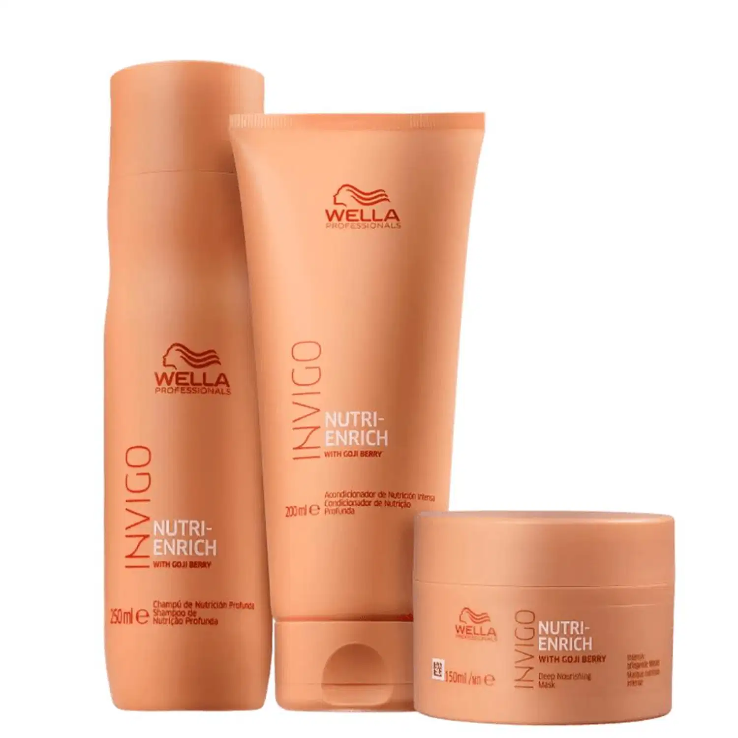 Kit Wella Professionals Invigo Nutri-Enrich Tratamento (3 Produtos)