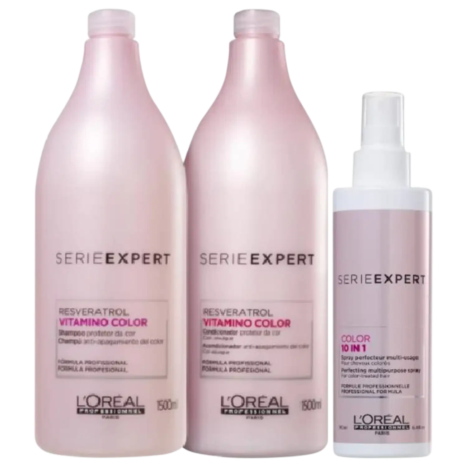 Kit L'Oréal Professionnel Serie Expert Vitamino Color Salão Trio (3 Produtos)