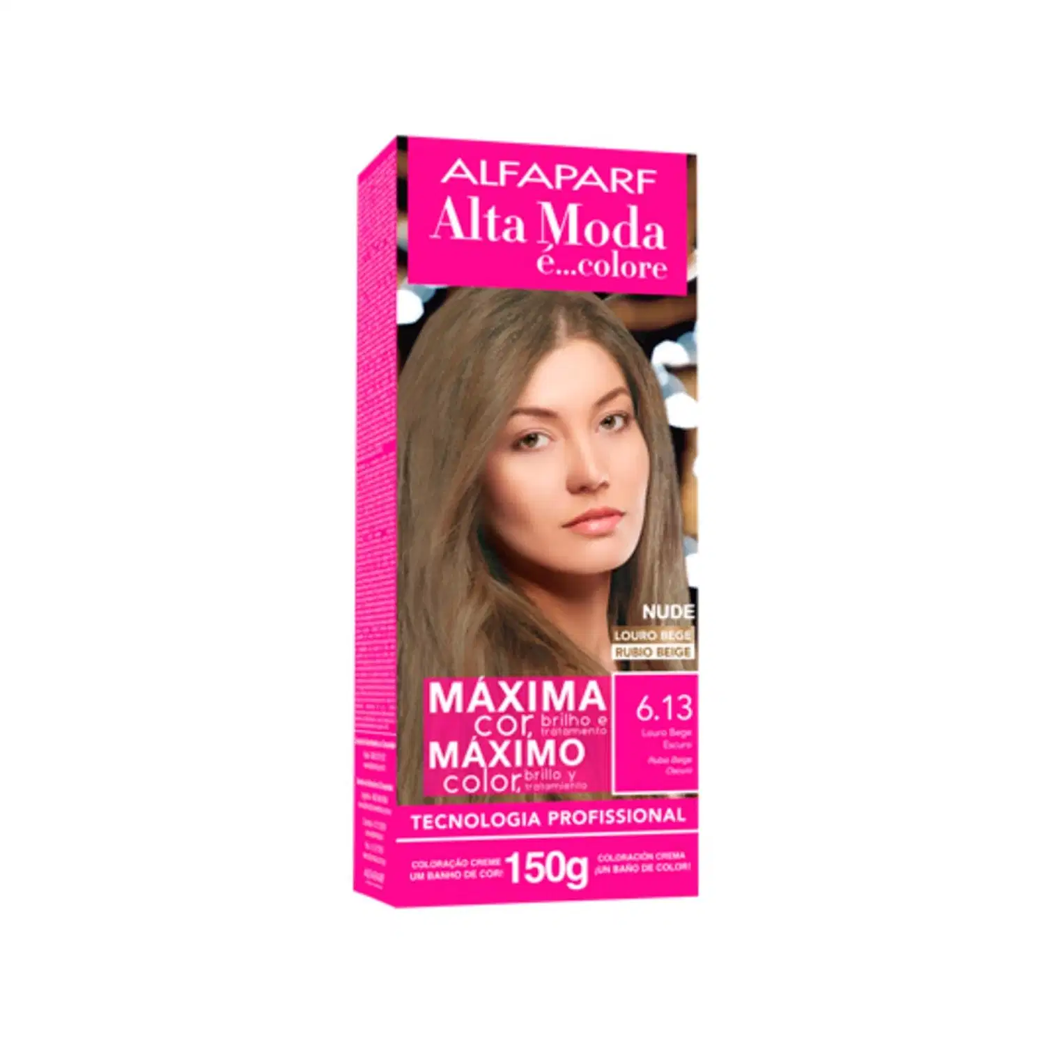 Tintura Alta Moda 6.13 Louro Bege Escuro