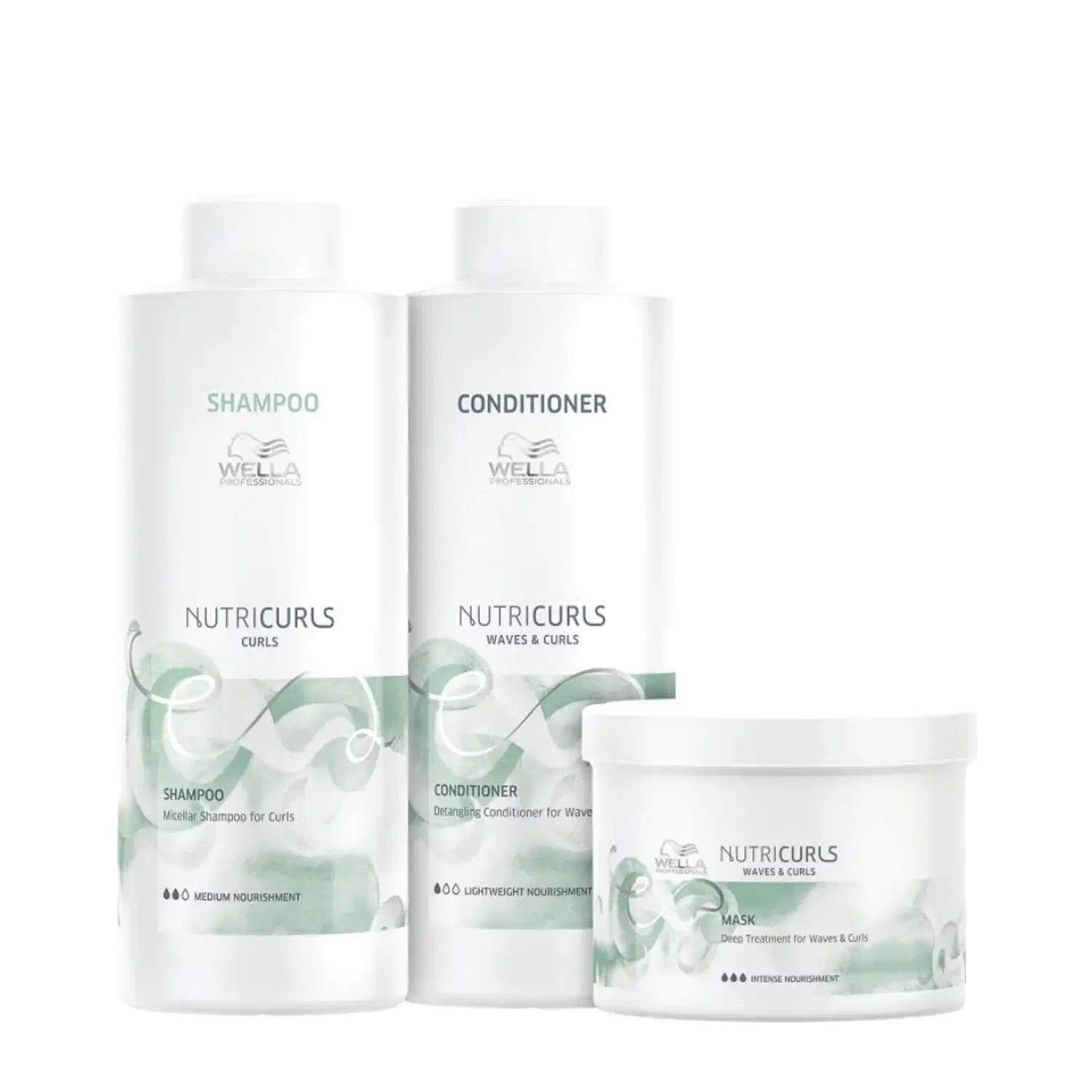 Kit Wella Professionals Nutricurls Plus (3 Produtos)