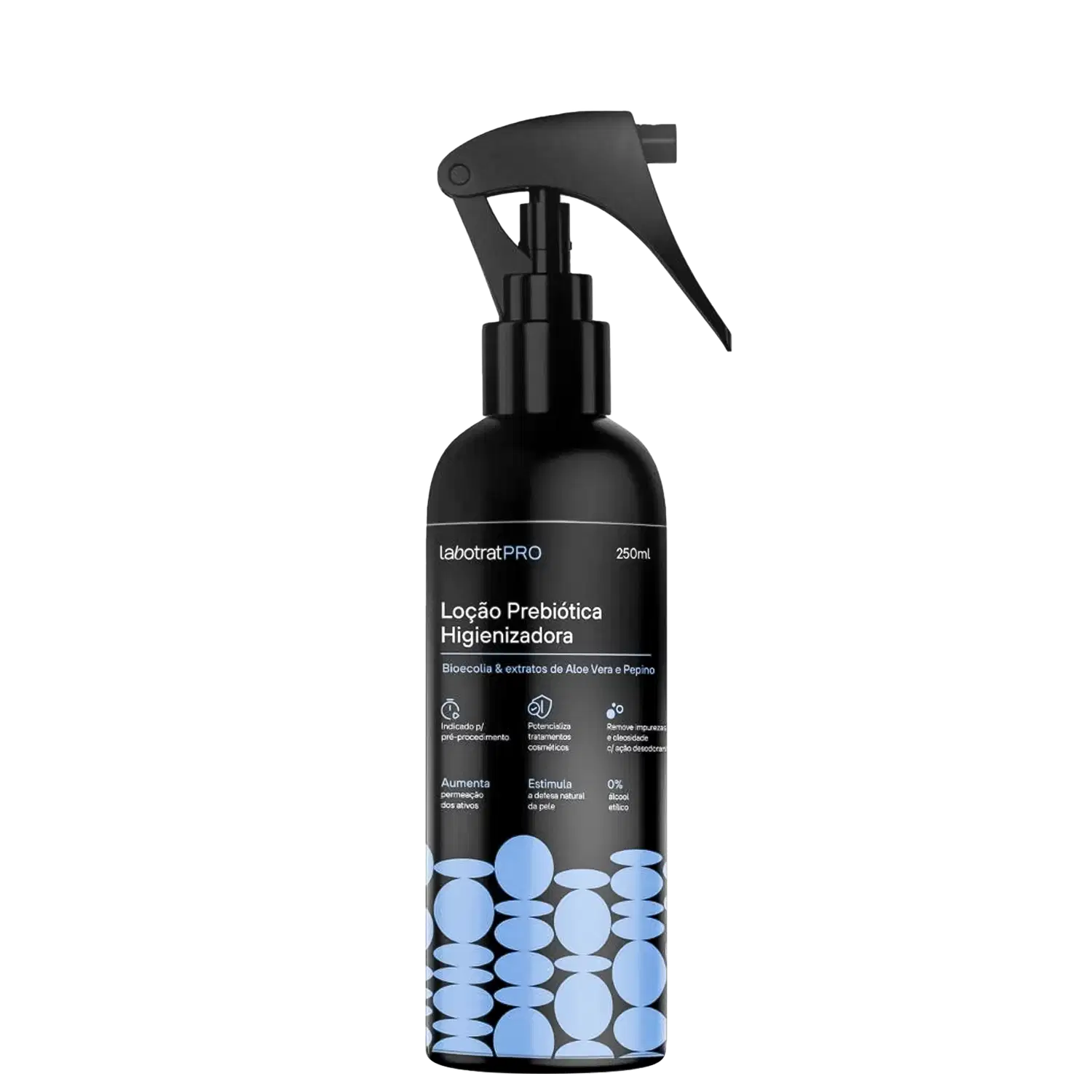 Loção Prebiótica Higienizadora Labotrat Pro 250g Aloe Vera e Pepino