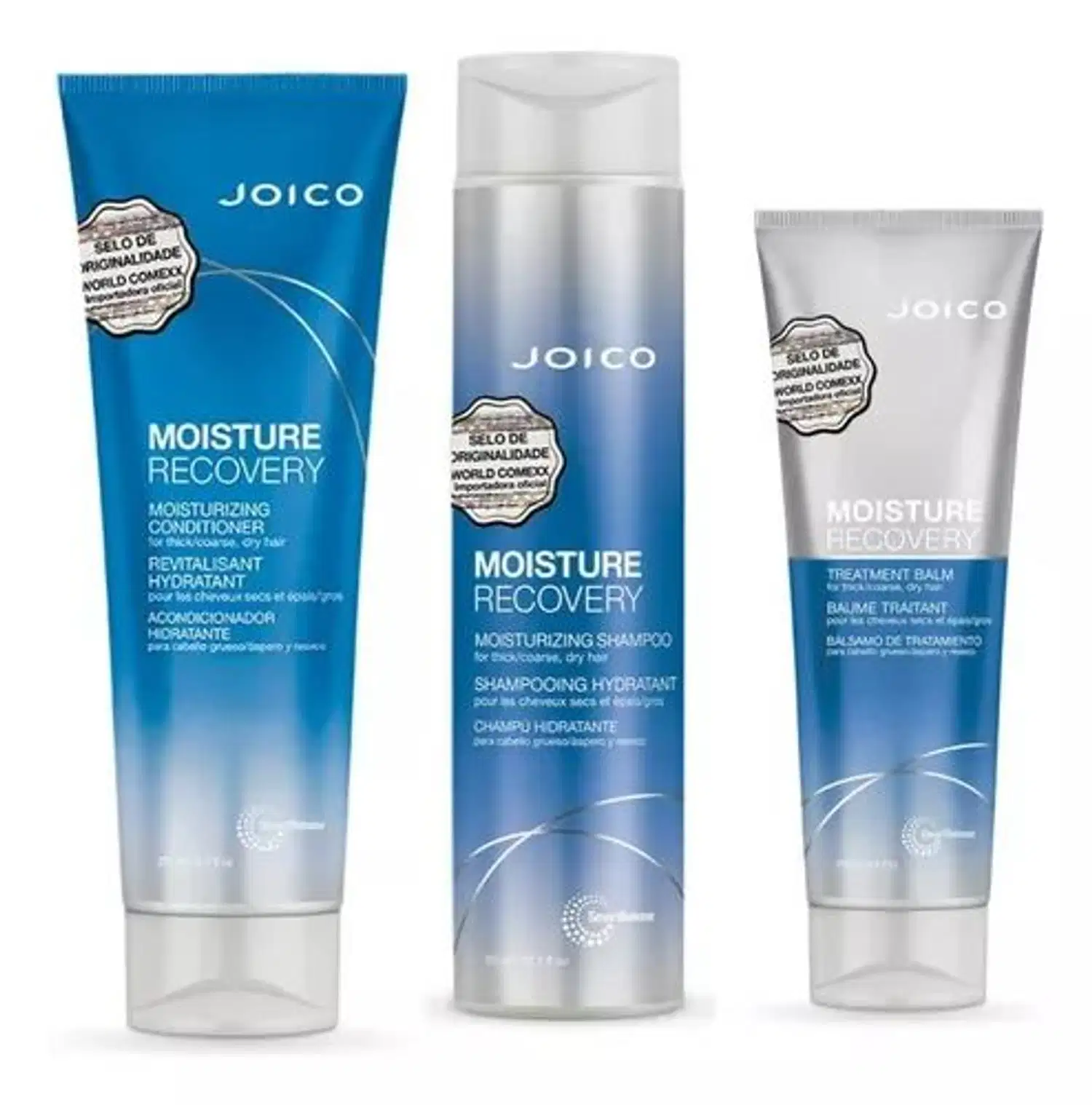 Kit Joico Moisture Recovery Trio Diário (3 Produtos)