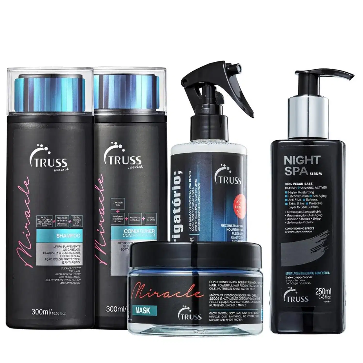 Kit TRUSS Miracle Intense (5 Produtos)