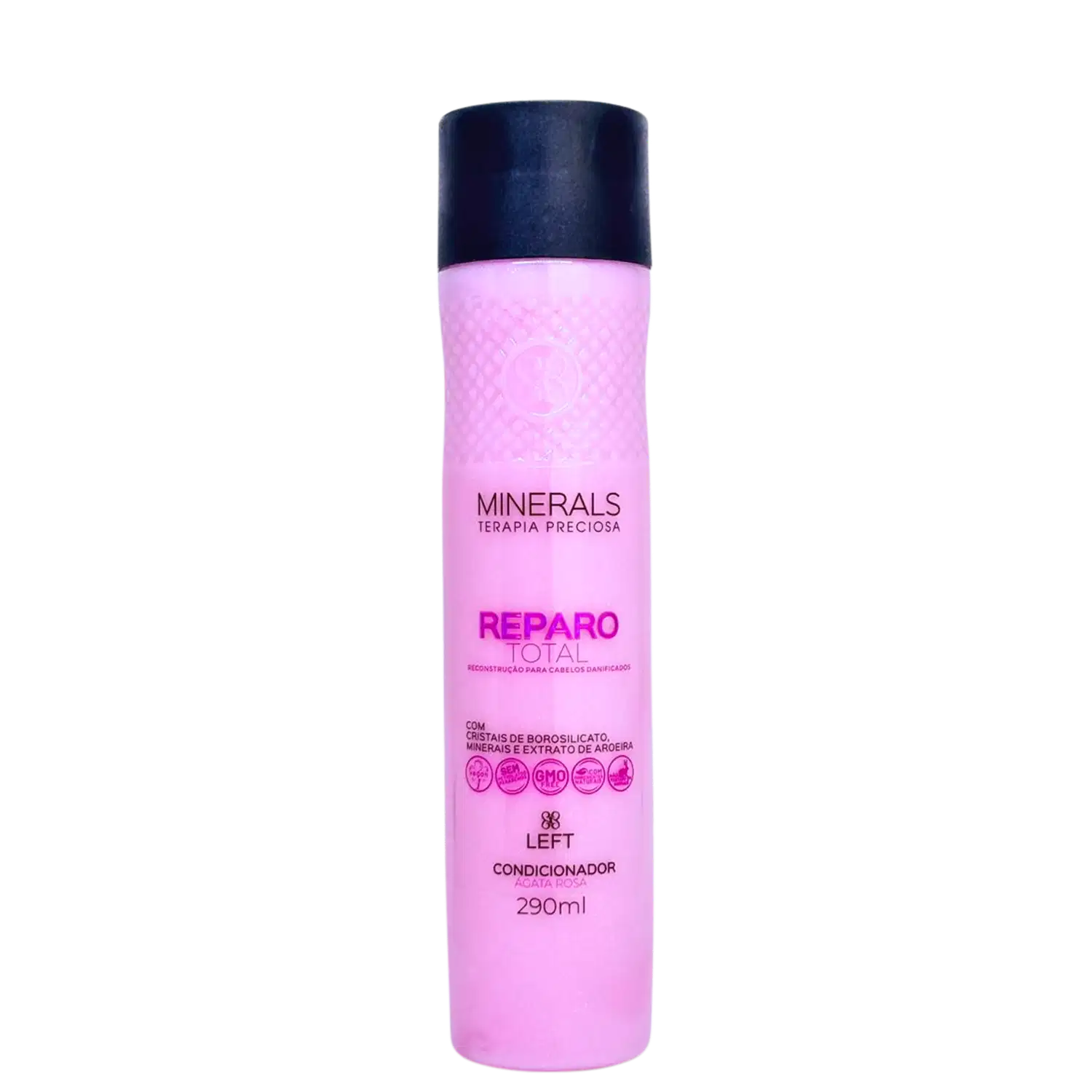 Condicionador Reparo Total Ágata Rosa 290ml Minerals