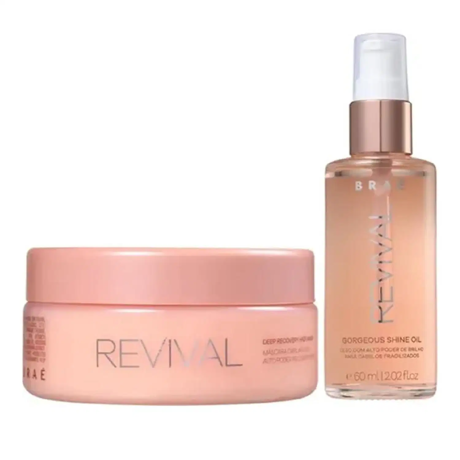 Kit Braé Revival Oil Shine Repair (2 Produtos)