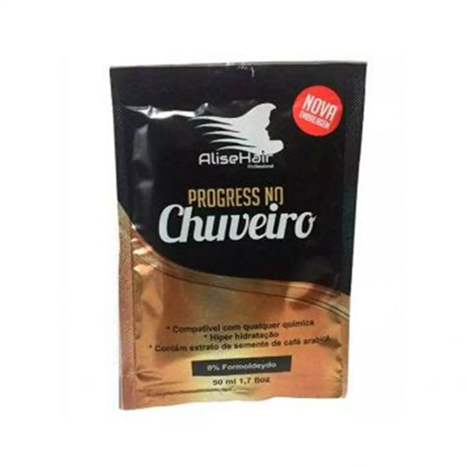 Máscara De Tratamento Alisehair Progressiva De Chuveiro 50ml