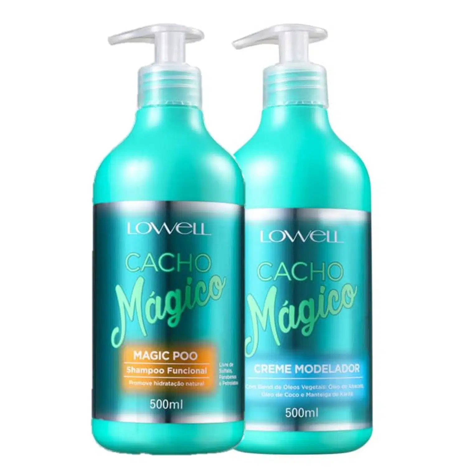 Kit Lowell Cacho Mágico Duo Salão (2 Produtos)