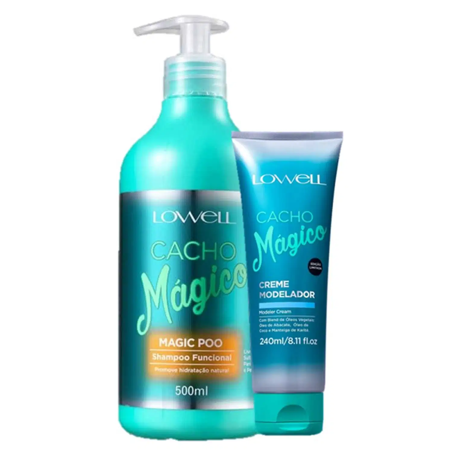 Kit Lowell Cacho Mágico Duo Mix (2 Produtos)