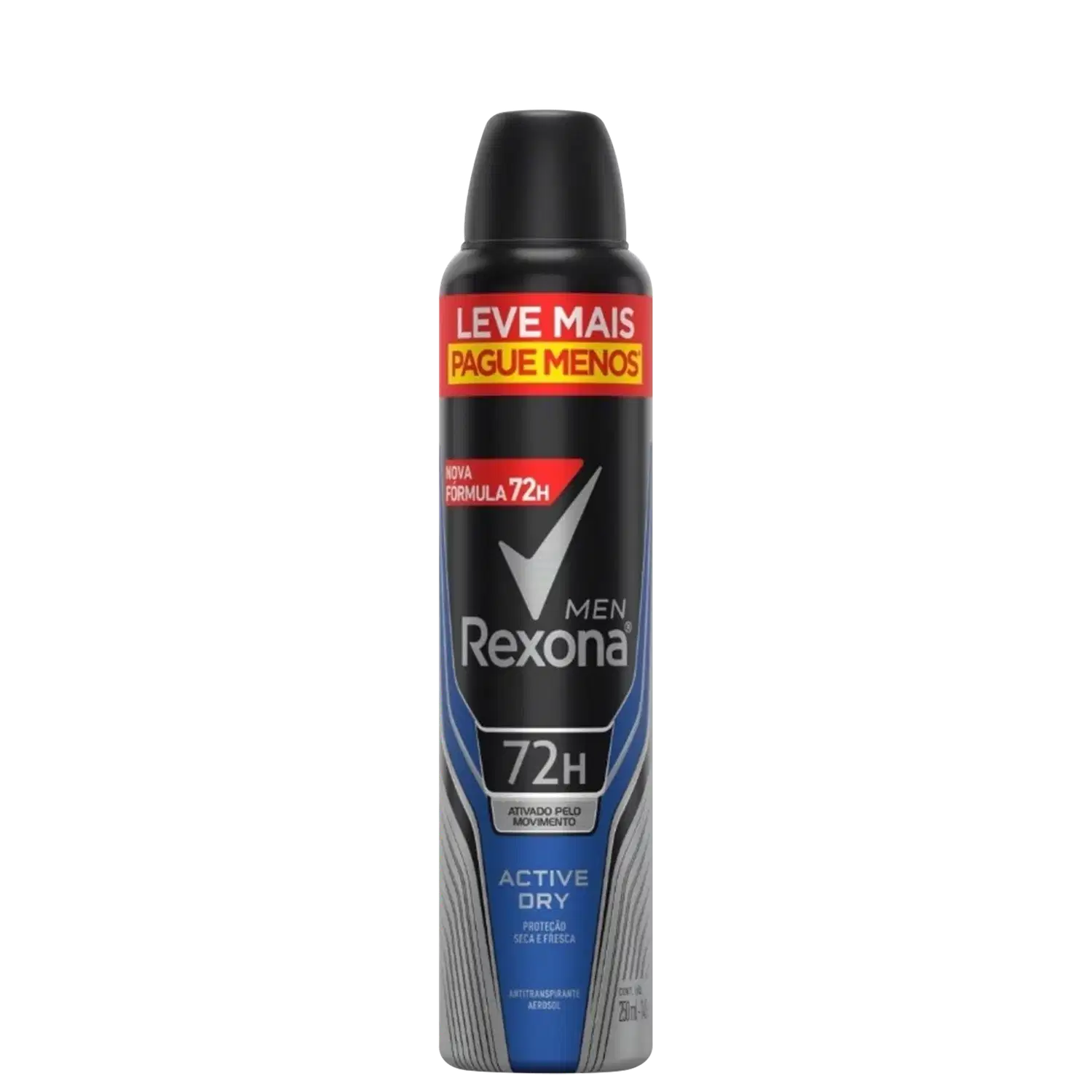 Rexona Men Active Dry 72h - Desodorante Aerosol 250ml