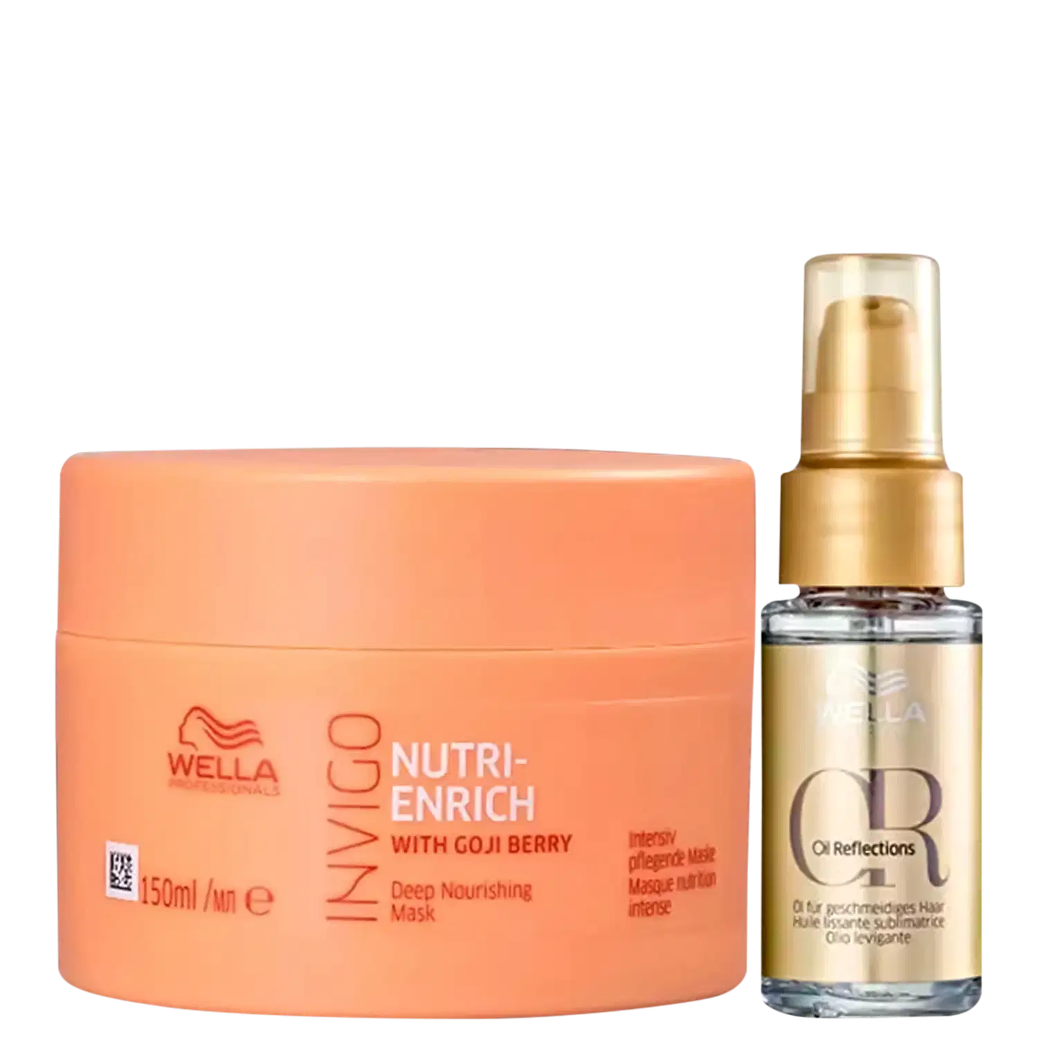 Kit Wella Professionals Nutri-Enrich Combo Mask + Reflections (2 Produtos)