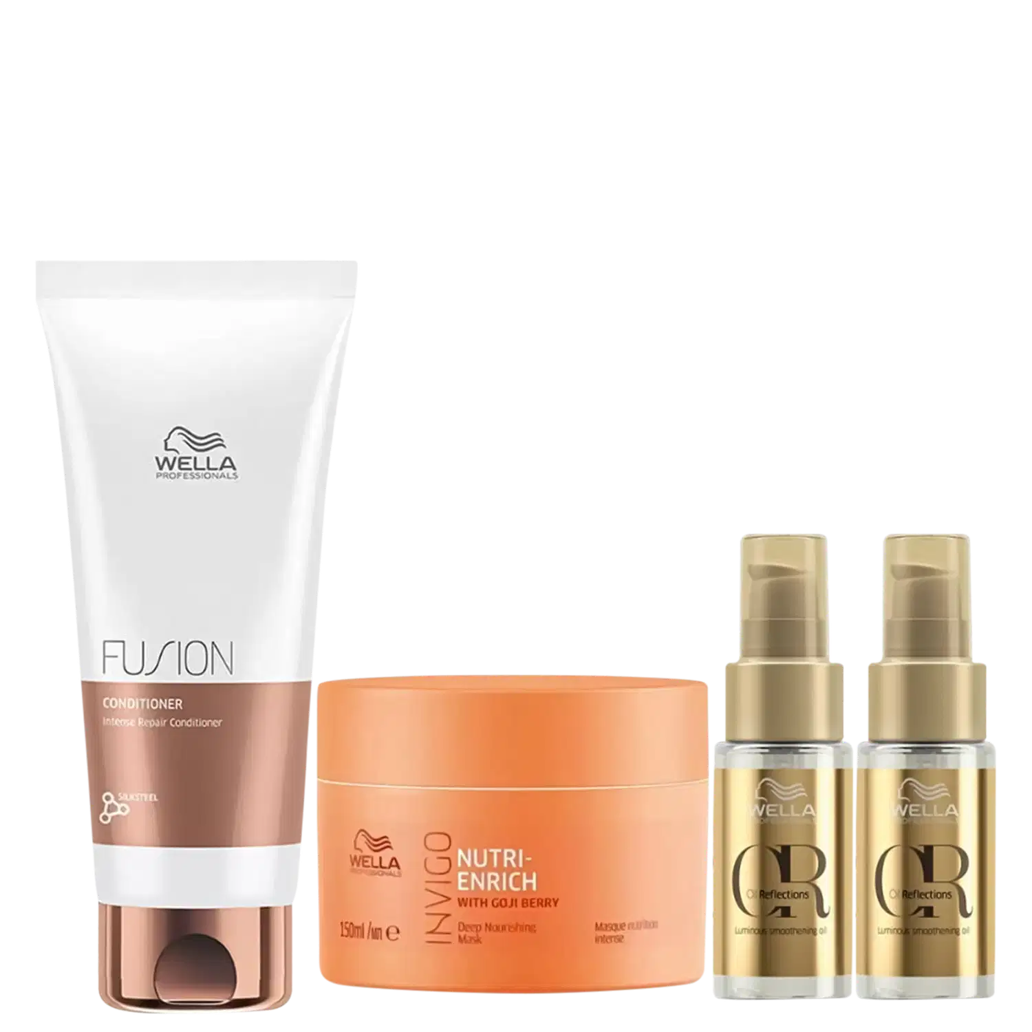 Kit Wella Professionals Nutri-Enrich Fusion Reflections Incredible (4 Produtos)