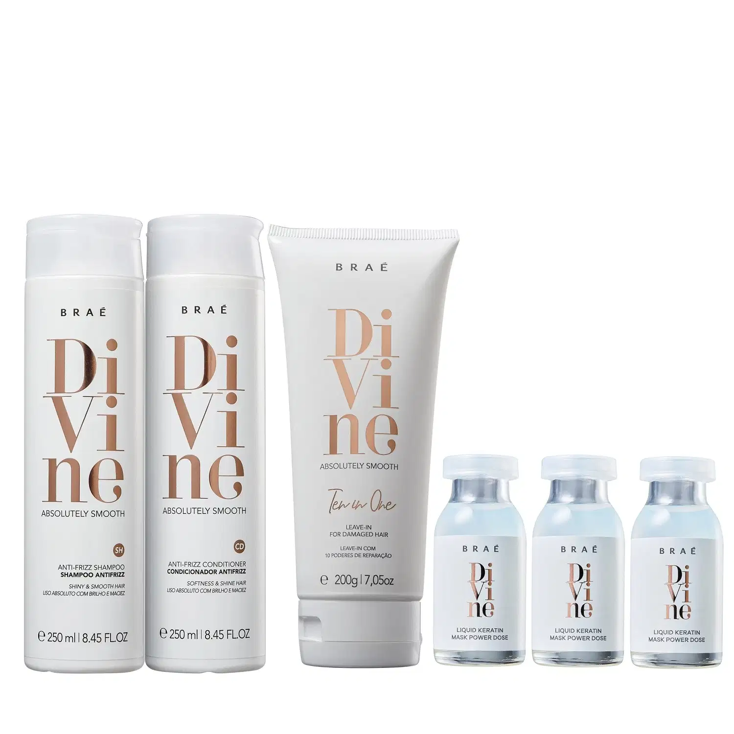 Kit Braé Divine Sexteto (6 Produtos)