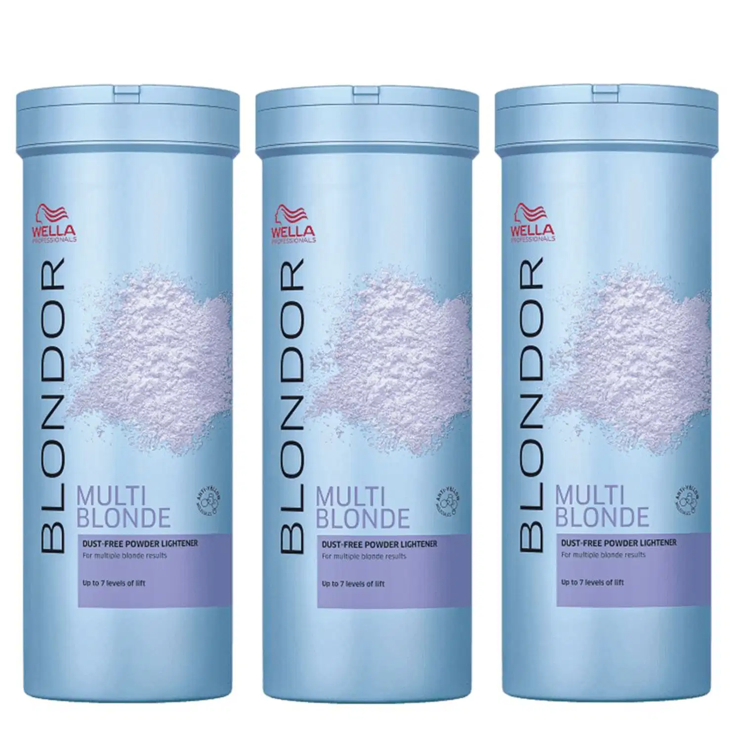 Kit Wella Professionals Blondor Descolorante em Pó Dust-Free (3 Produtos)
