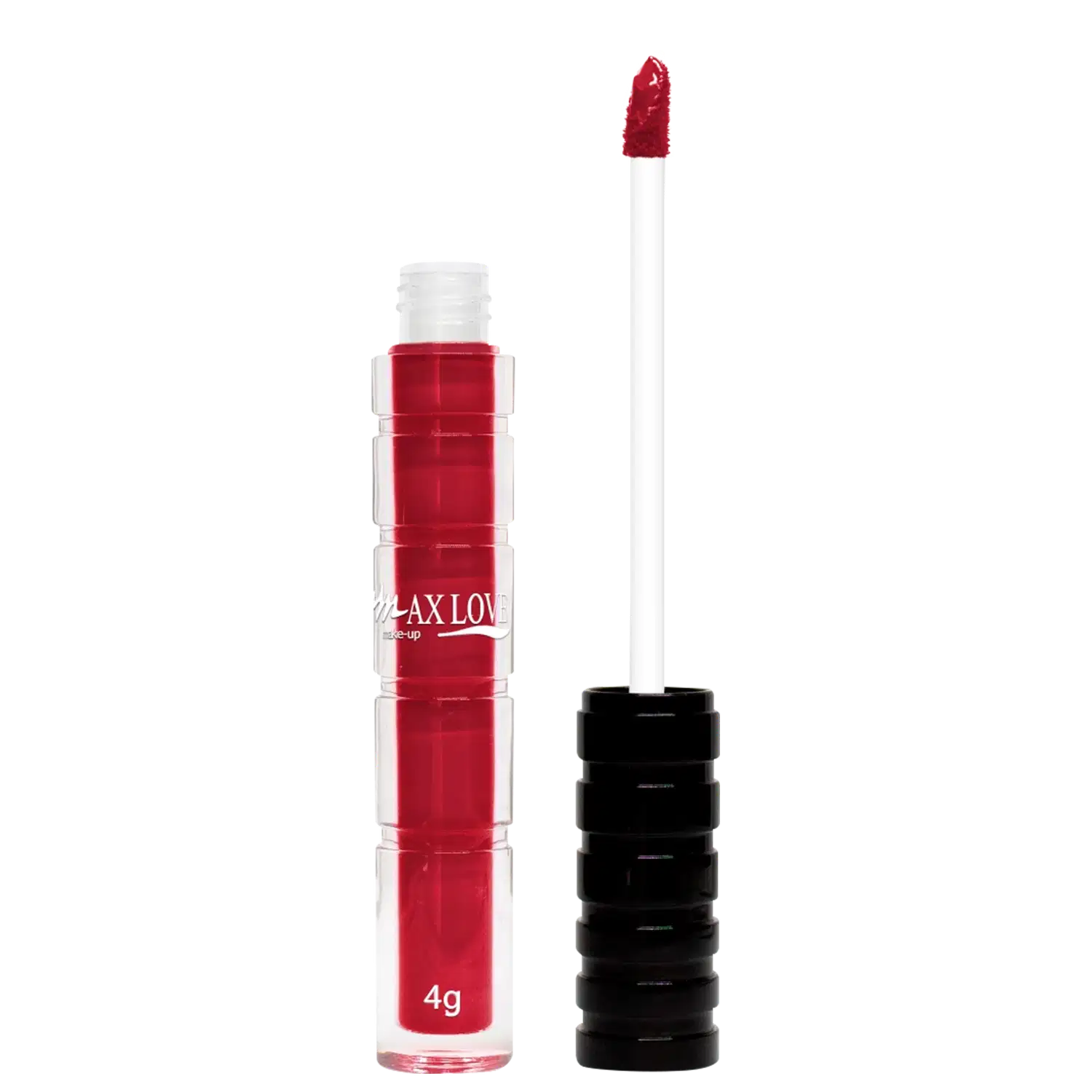 Max Love 24 horas Nude 12 Vermelho - Batom Líquido Matte 4ml — foto 2