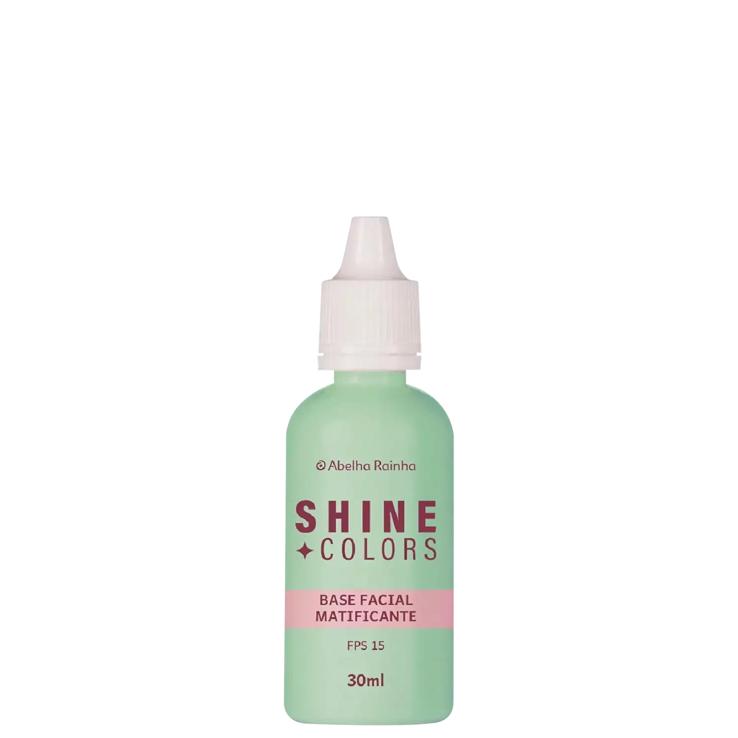 Abelha Rainha Shine Colors Base Líquida Matificante FPS 15 Chocolate 30ml