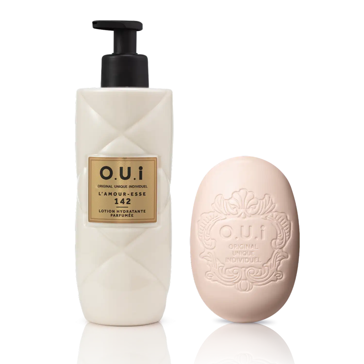 Combo L`Amour-Esse 142: Loção Corporal 400ml + Sabonete em Barra 90g