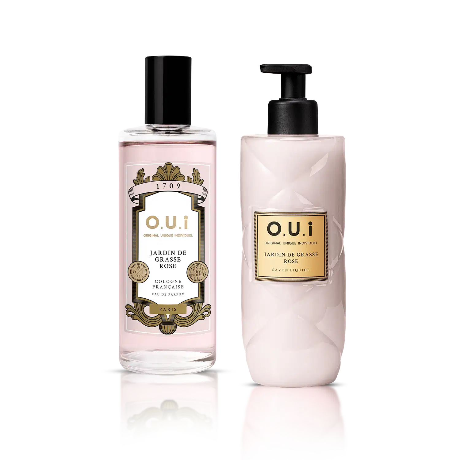 Combo Jardin De Grasse Rose: Eau de Parfum 100ml + Sabonete Líquido 400ml